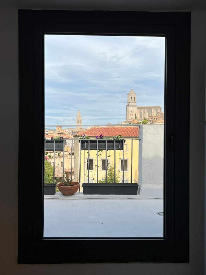 Romantic Duplex With Terrace And Great Views Girona Dış mekan fotoğraf