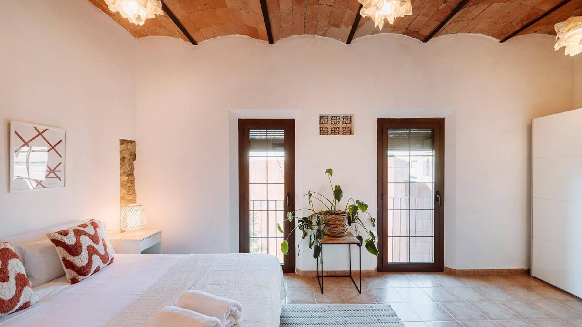 Romantic Duplex With Terrace And Great Views Girona Oda fotoğraf