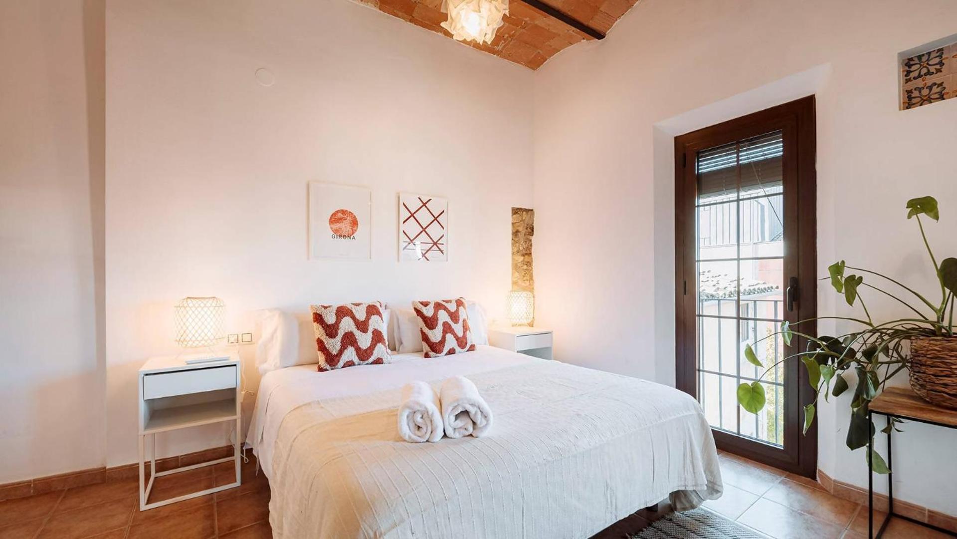 Romantic Duplex With Terrace And Great Views Girona Oda fotoğraf